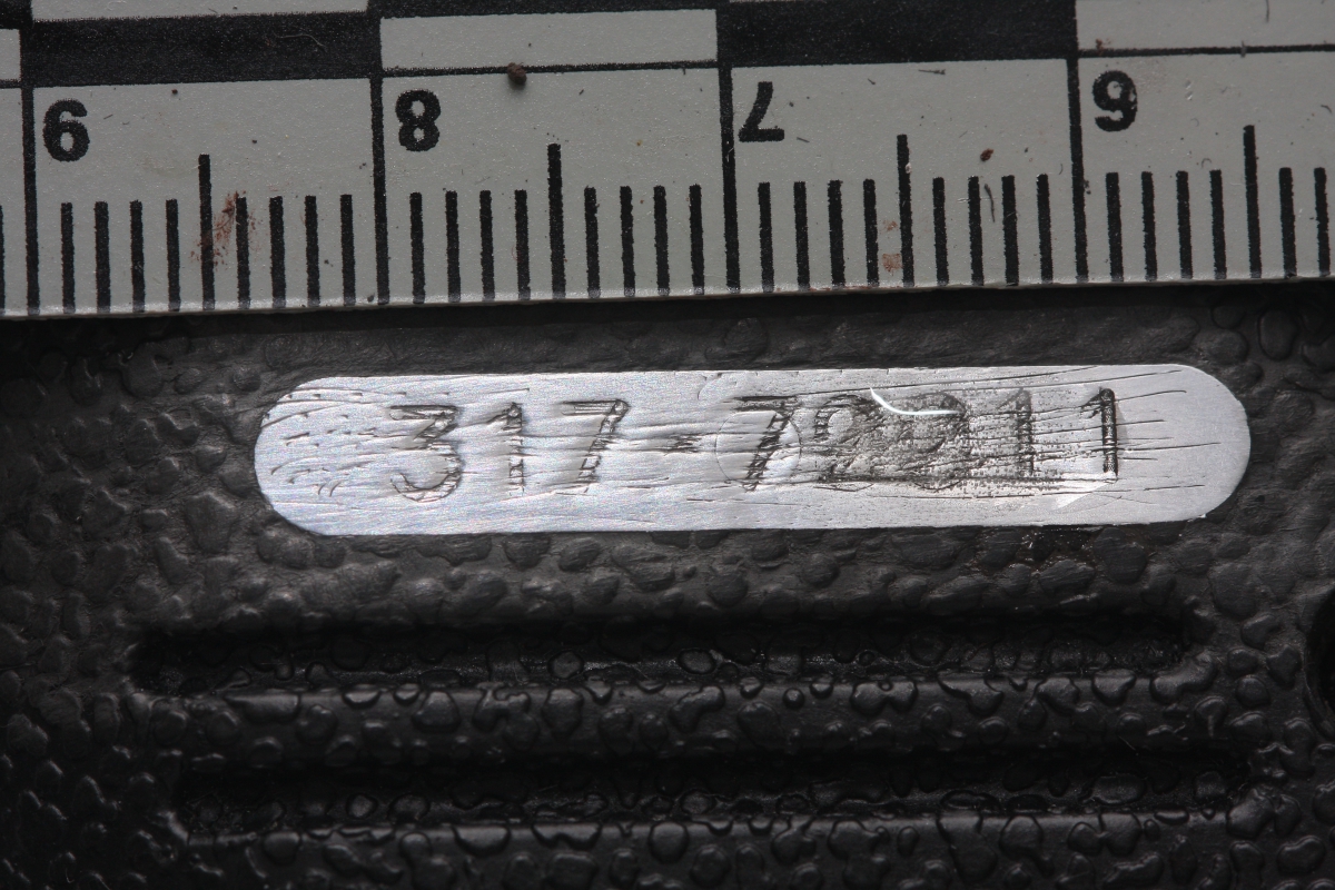 Serial Number Restoration Sacramento County District Attorney's Office