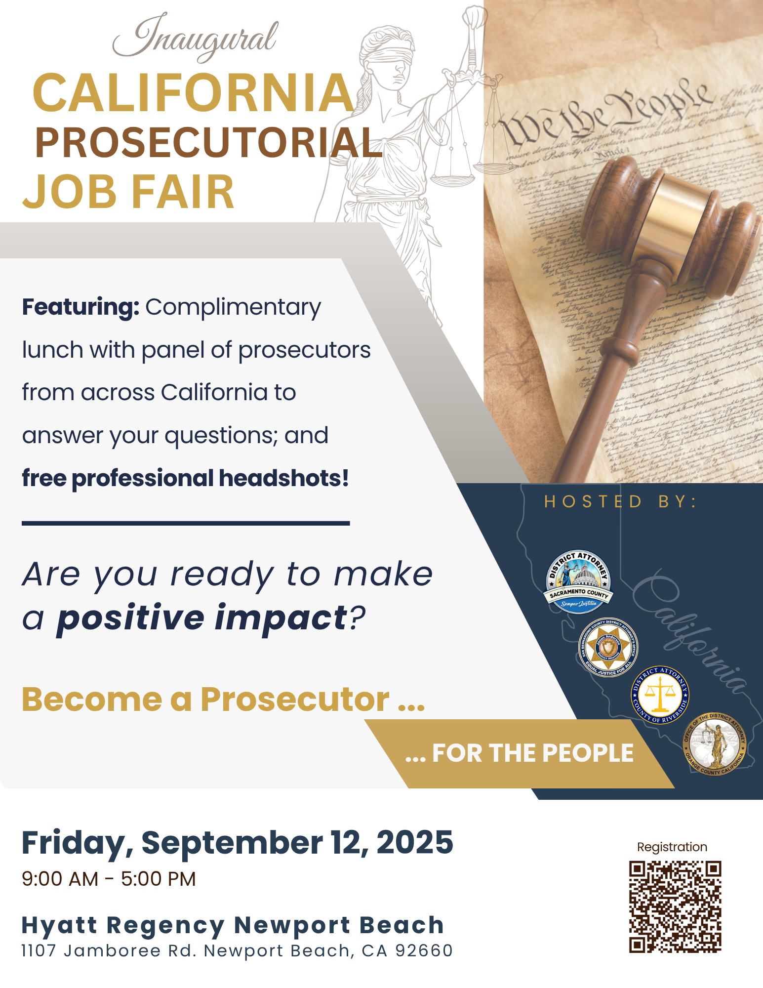 Inaugural CALIFORNIA PROSECUTORIAL Job Fair